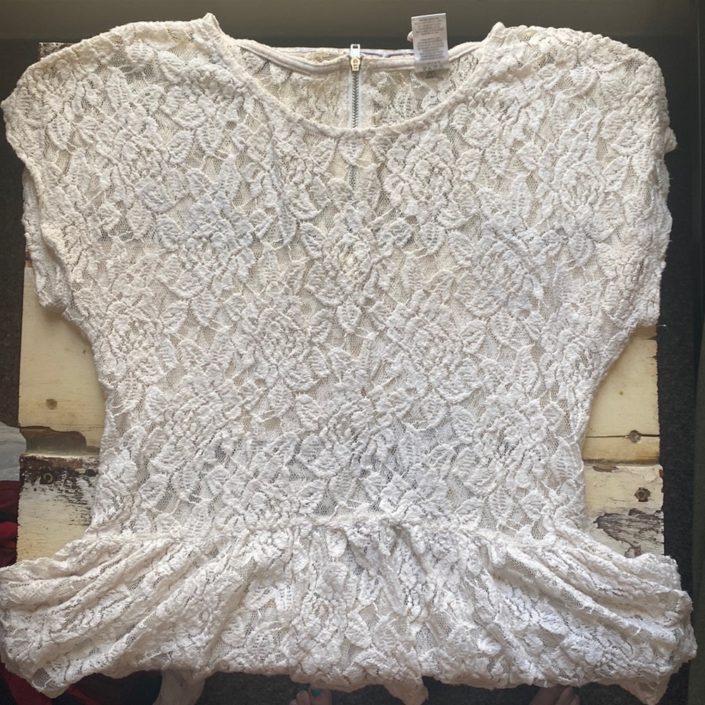 White Lace Top